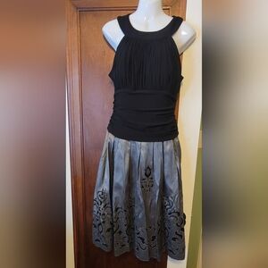 Women's SL Fashion  Black fit  and Flare Dress Size 12 A